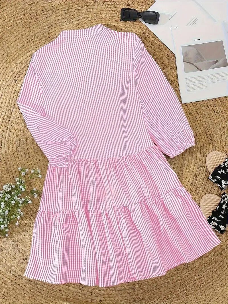 Mona | Gingham Dröm Klänning