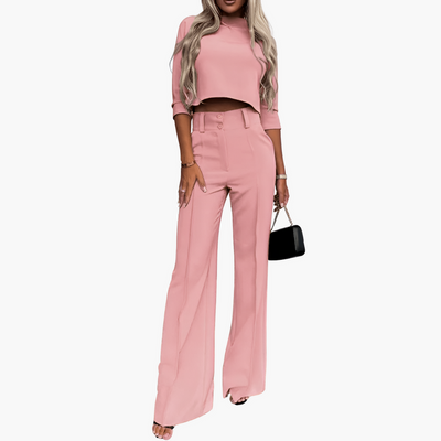 Savannah | Elegant kort toppset för kvinnor