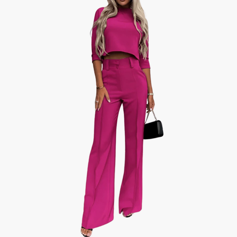 Naomi | Elegant Kort Toppsett for Kvinner