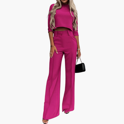 Savannah | Elegant kort toppset för kvinnor