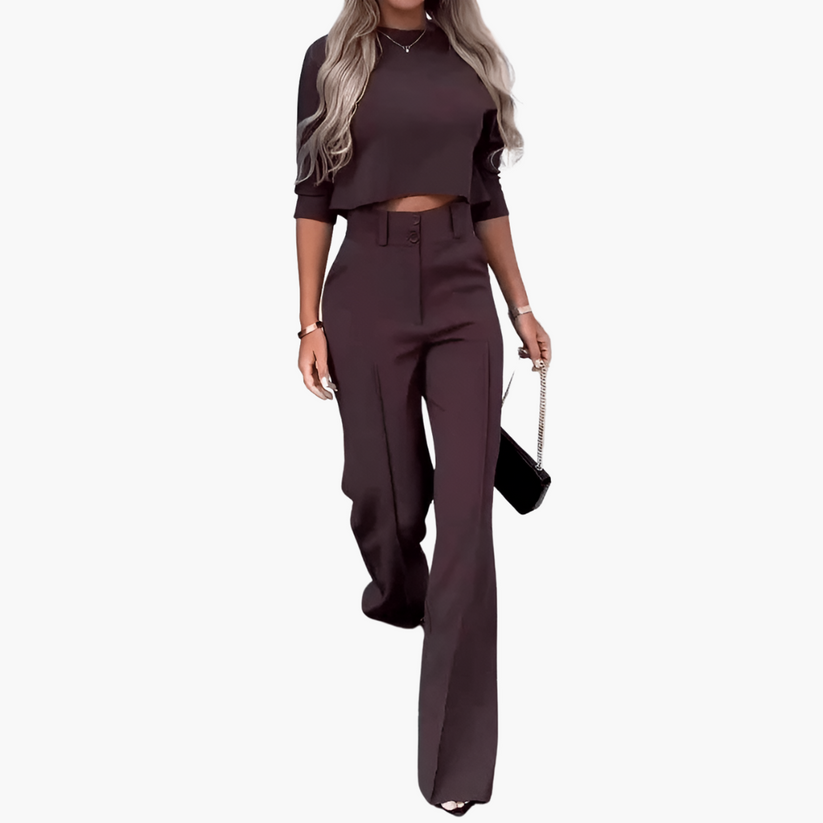 Naomi | Elegant Kort Toppsett for Kvinner