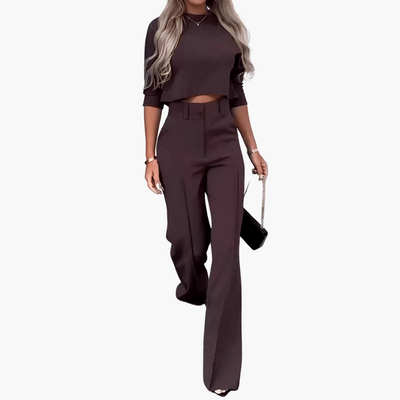 Naomi | Elegant Kort Toppsett for Kvinner