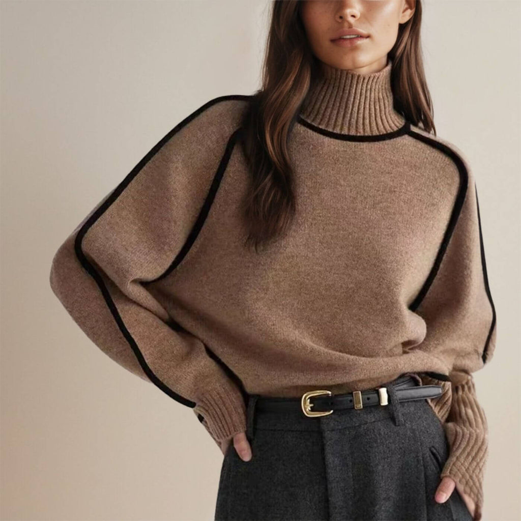 Novalie | Lyxig couture-polotröja