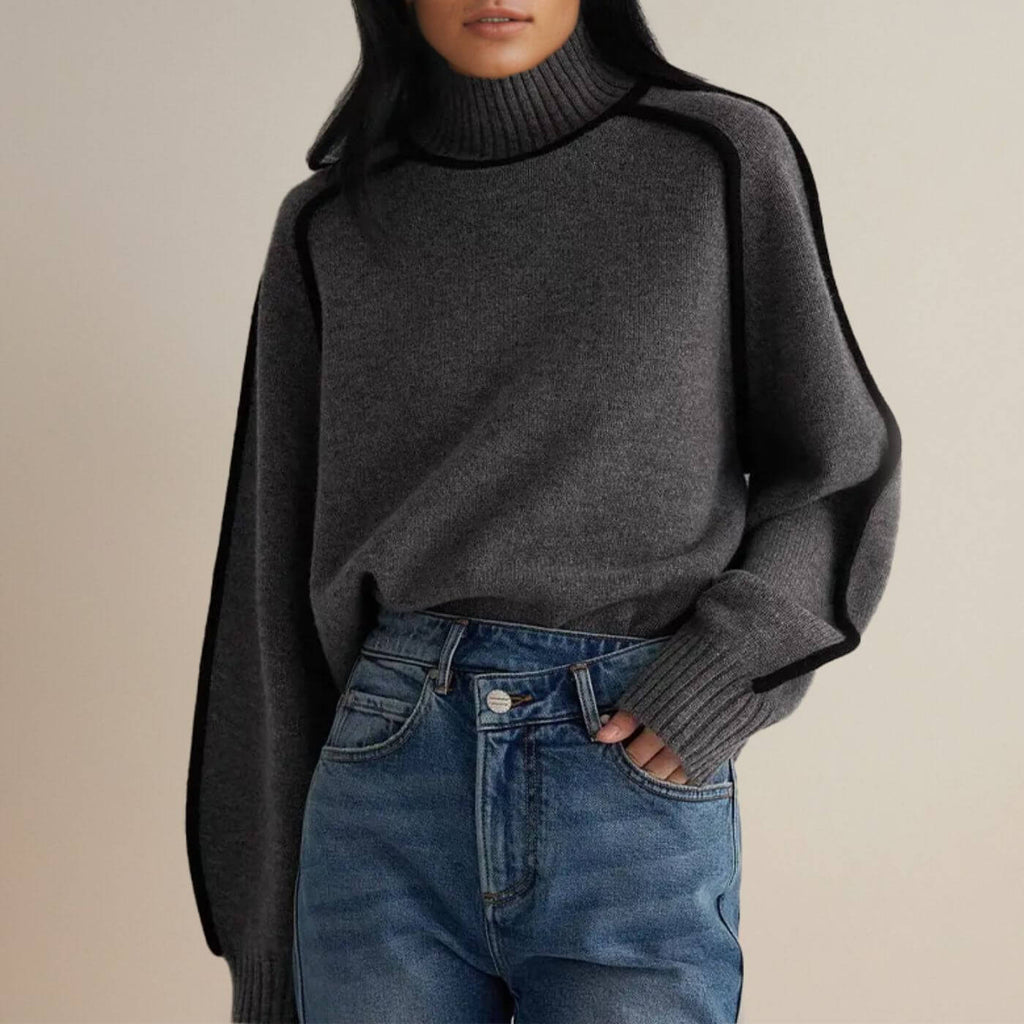 Novalie | Lyxig couture-polotröja