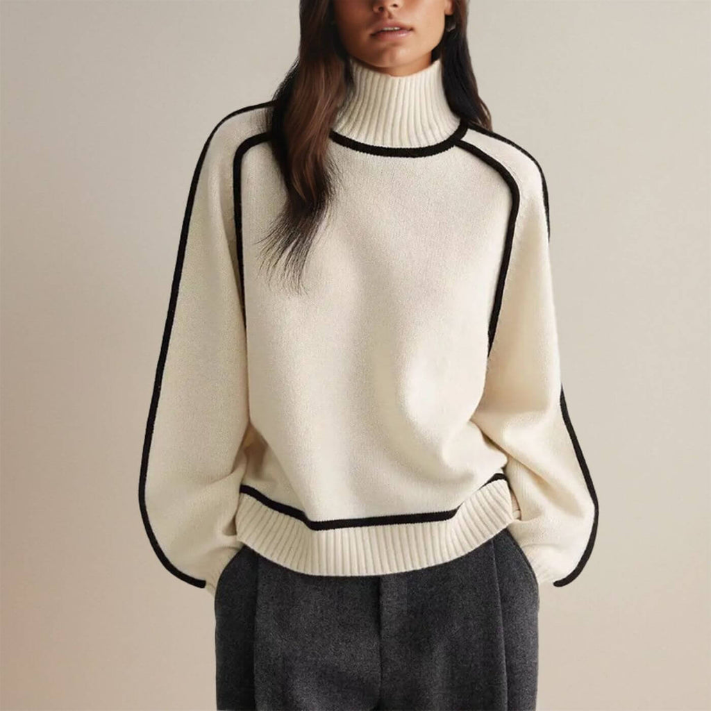 Novalie | Lyxig couture-polotröja