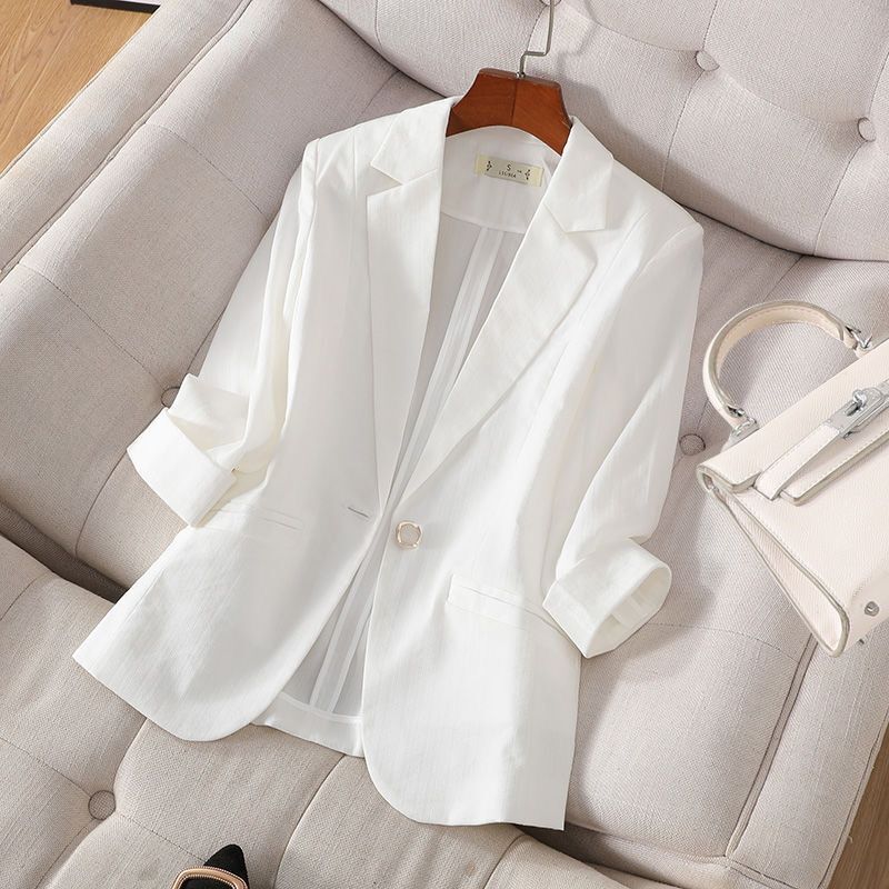 Greta | Blazer i Lin