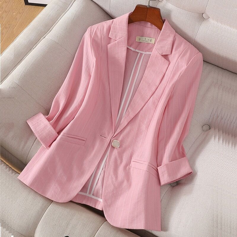 Greta | Blazer i Lin