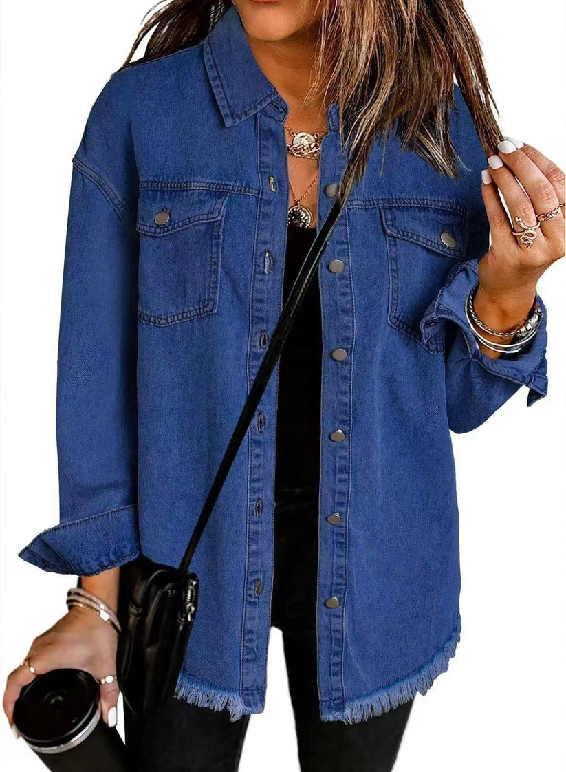 Carolin | Klassisk vardagsjacka i denim