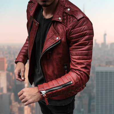 Daniel | Vadderad herrjacka i bikerstil