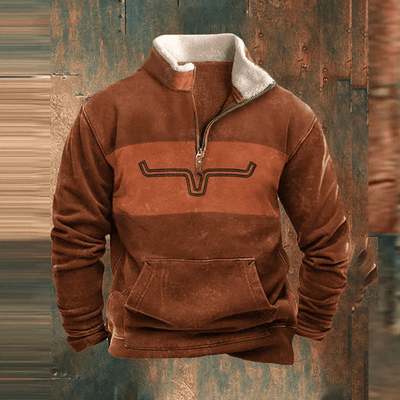 Tommy | Graphic Zip-Up Sweatshirt för Herrar