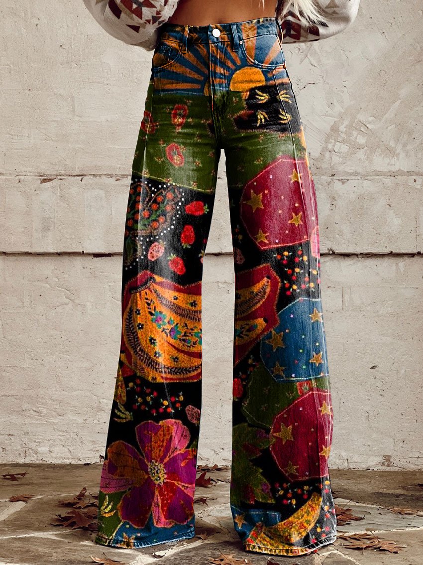 Regina | Boho Vintage Byxor