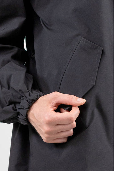 ONYX SVART WINDBREAKER