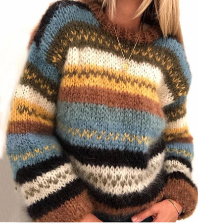 Ingrid | Varm stickad tröja