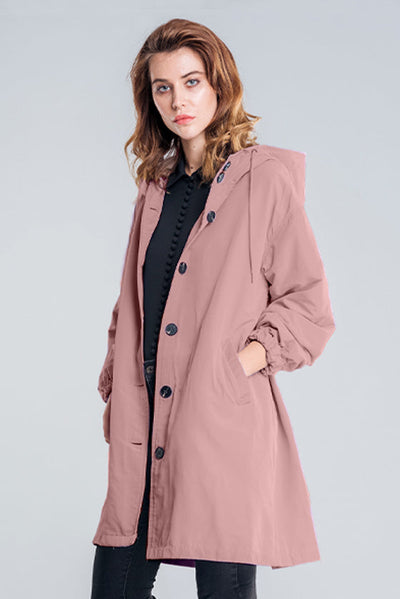 PASTELL ROSA VINDJACKA