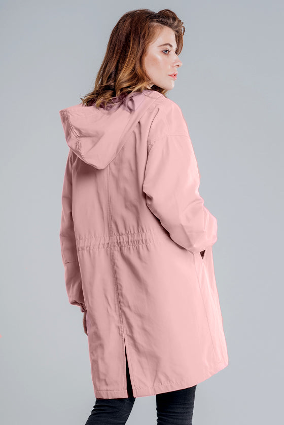 PASTELL ROSA VINDJACKA