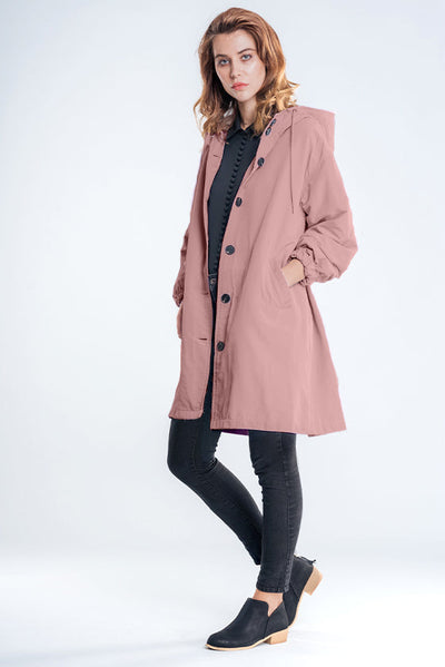 PASTELL ROSA VINDJACKA
